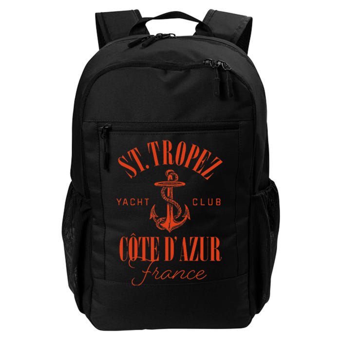 St Tropez Yacht Club CôTe DAzur France Vacation Destination Daily Commute Backpack