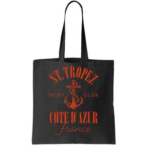 St Tropez Yacht Club CôTe DAzur France Vacation Destination Tote Bag