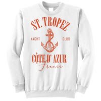 St Tropez Yacht Club Cote Dazur France Vacation Sweatshirt