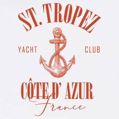St Tropez Yacht Club Cote Dazur France Vacation T-Shirt