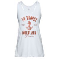 St Tropez Yacht Club Cote Dazur France Vacation Ladies Essential Flowy Tank