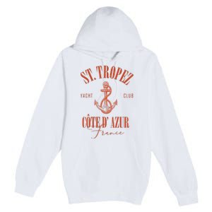 St Tropez Yacht Club Cote Dazur France Vacation Premium Pullover Hoodie