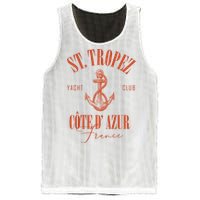 St Tropez Yacht Club Cote Dazur France Vacation Mesh Reversible Basketball Jersey Tank