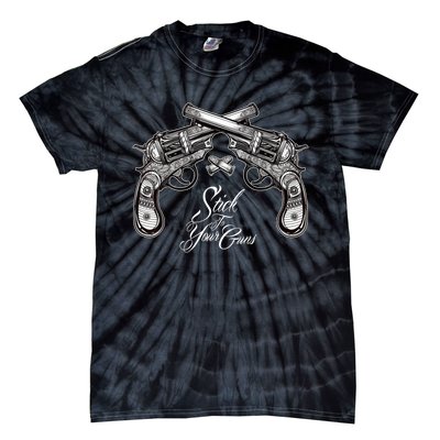 Stick To Your Guns Western Bandit Vintage Cowboy Tie-Dye T-Shirt