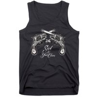 Stick To Your Guns Western Bandit Vintage Cowboy Tank Top