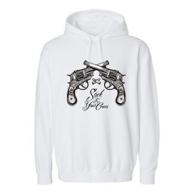 Stick To Your Guns Western Bandit Vintage Cowboy Garment-Dyed Fleece Hoodie