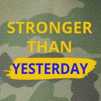 Stronger Than Yesterday Legacy Tie Dye Trucker Hat