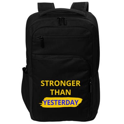 Stronger Than Yesterday Impact Tech Backpack
