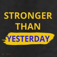 Stronger Than Yesterday Adult Drive Performance Visor