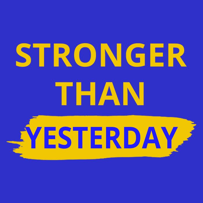 Stronger Than Yesterday Pom Pom 12in Knit Beanie