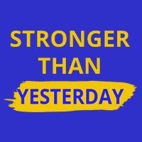 Stronger Than Yesterday Short Acrylic Beanie