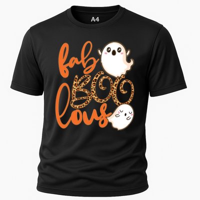 Stylish leopard Halloween Fab-BOO-lous Ghost Performance Shirt