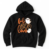 Stylish leopard Halloween Fab-BOO-lous Ghost Hoodie