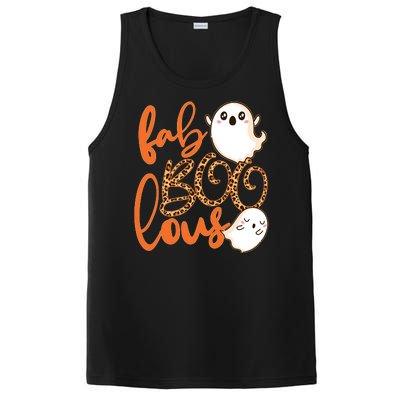 Stylish leopard Halloween Fab-BOO-lous Ghost PosiCharge Competitor Tank