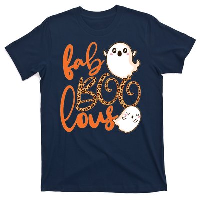 Stylish leopard Halloween Fab-BOO-lous Ghost T-Shirt