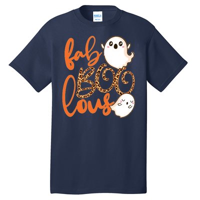 Stylish leopard Halloween Fab-BOO-lous Ghost Tall T-Shirt