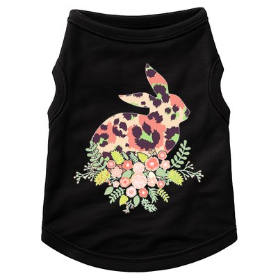 Stylish Leopard Pattern Easter Bunny Doggie Tank