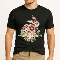 Stylish Leopard Pattern Easter Bunny Performance Shirt