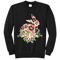 Stylish Leopard Pattern Easter Bunny Sweatshirt