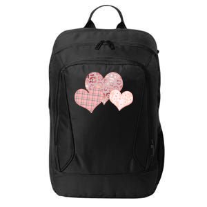 Stylish Pattern Hearts City Backpack