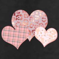 Stylish Pattern Hearts 15oz Campfire Ceramic Mug