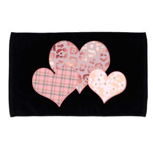 Stylish Pattern Hearts Microfiber Hand Towel