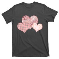 Stylish Pattern Hearts T-Shirt