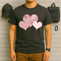 Stylish Pattern Hearts T-Shirt