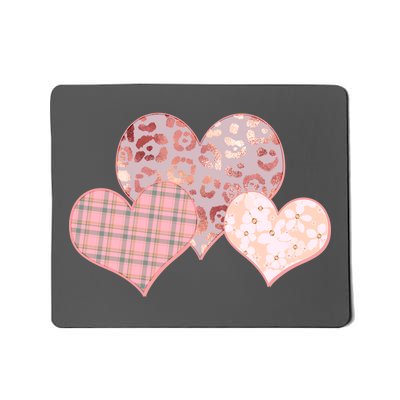 Stylish Pattern Hearts Mousepad