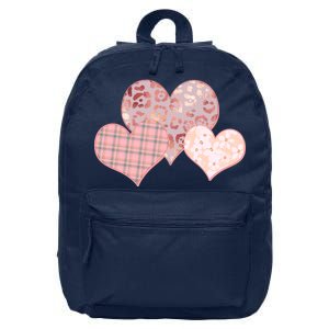 Stylish Pattern Hearts 16 in Basic Backpack