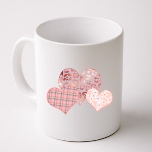 Stylish Pattern Hearts Coffee Mug