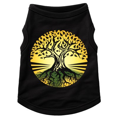 Stylized Druid Tree Doggie Tank