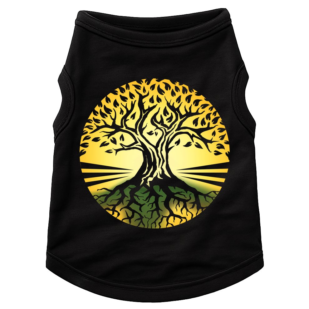 Stylized Druid Tree Doggie Tank