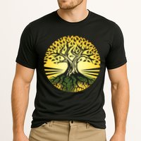 Stylized Druid Tree Performance Shirt