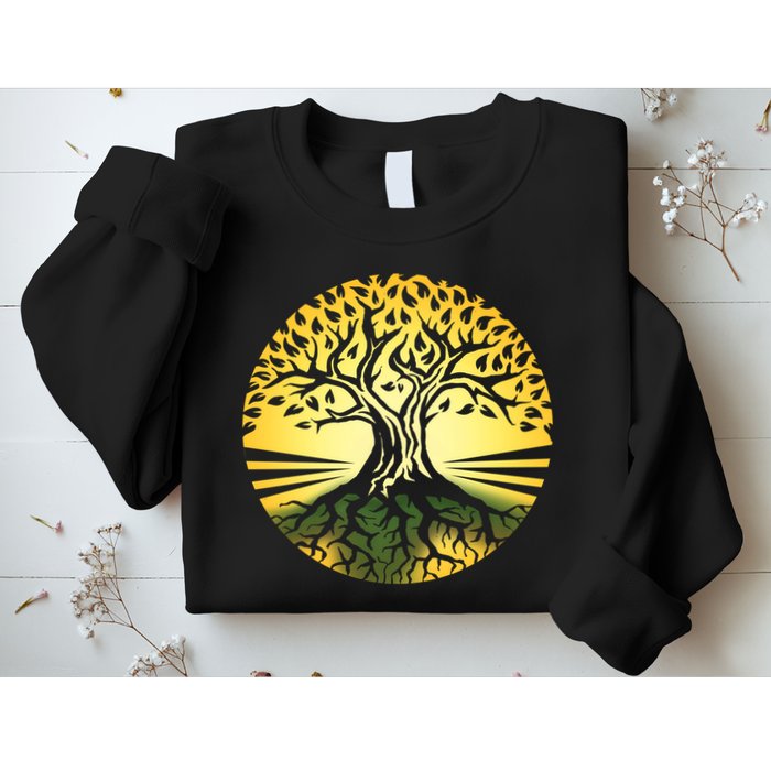 Stylized Druid Tree Sweatshirt