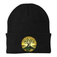 Stylized Druid Tree Beanie