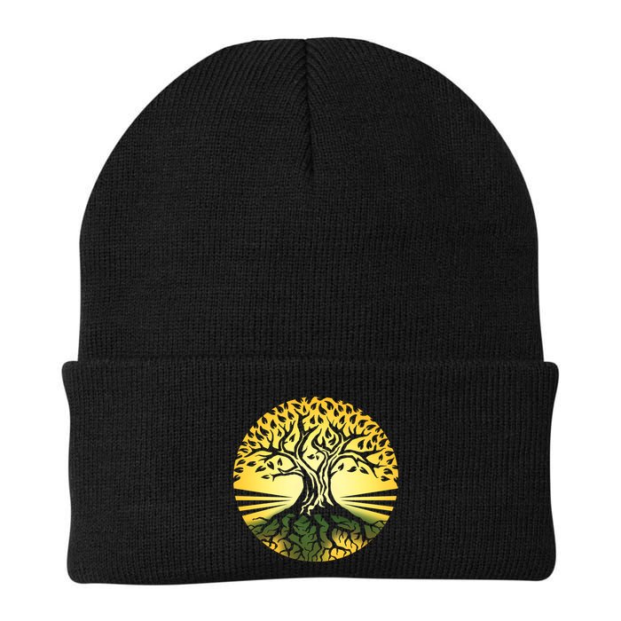 Stylized Druid Tree Beanie