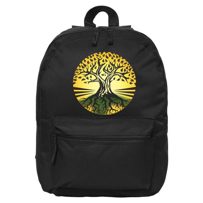 Stylized Druid Tree 16 in Basic Backpack