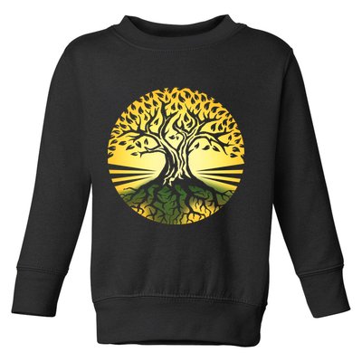 Stylized Druid Tree Toddler Sweatshirt