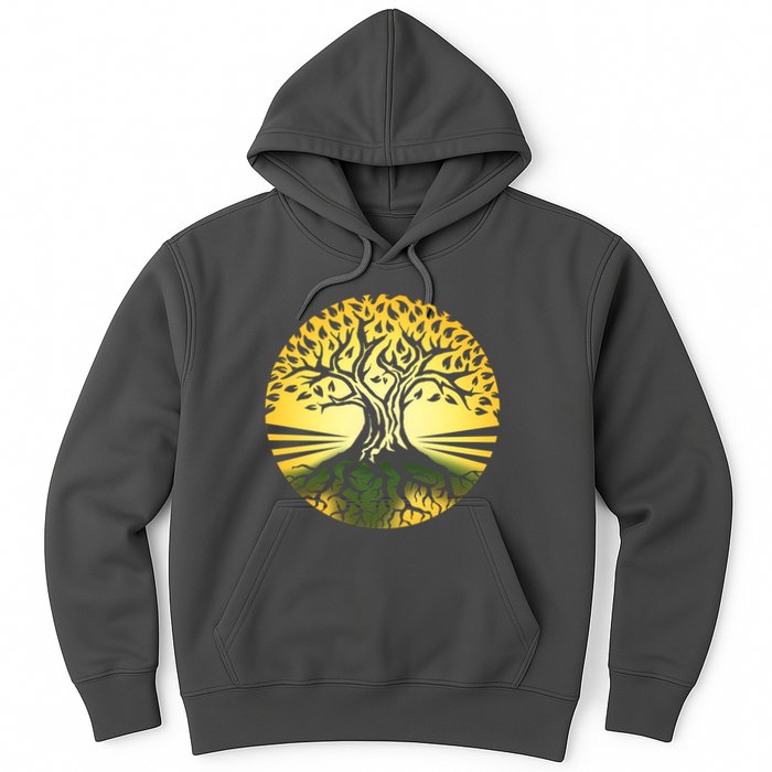 Stylized Druid Tree Hoodie