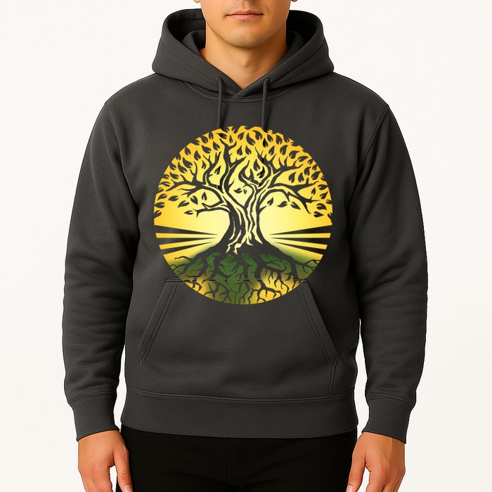 Stylized Druid Tree Hoodie