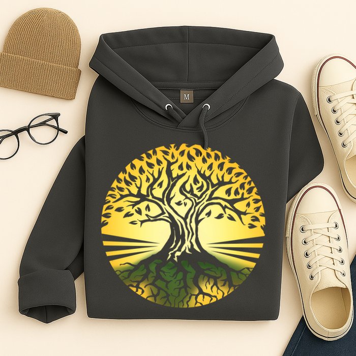 Stylized Druid Tree Hoodie