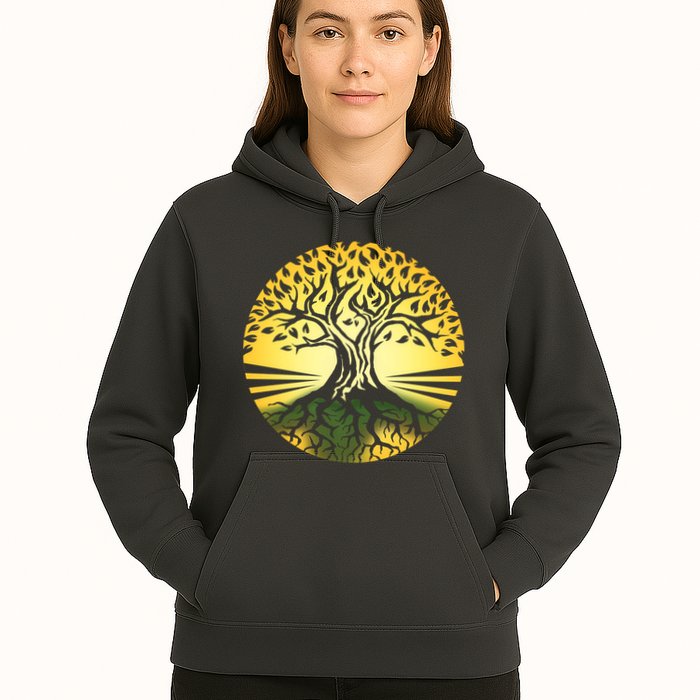 Stylized Druid Tree Hoodie