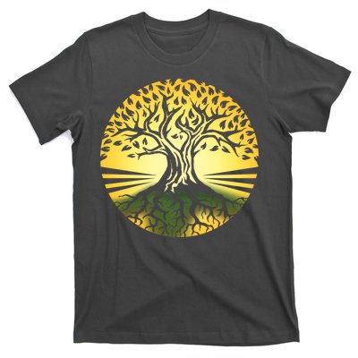 Stylized Druid Tree T-Shirt