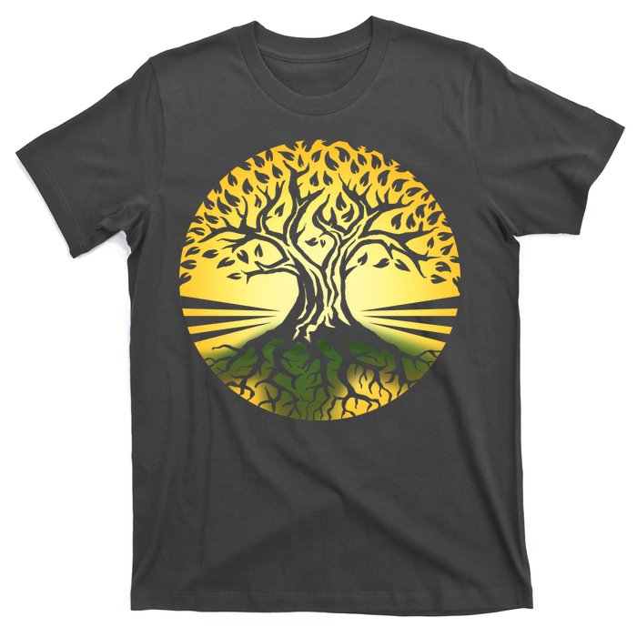 Stylized Druid Tree T-Shirt