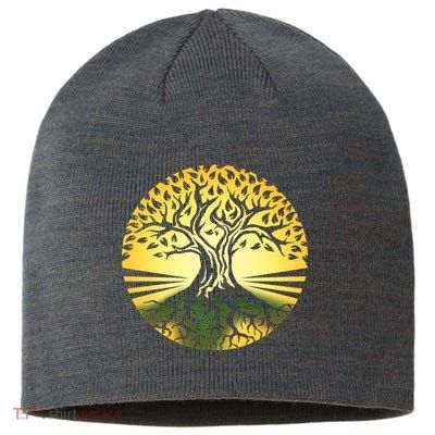 Stylized Druid Tree Sustainable Beanie