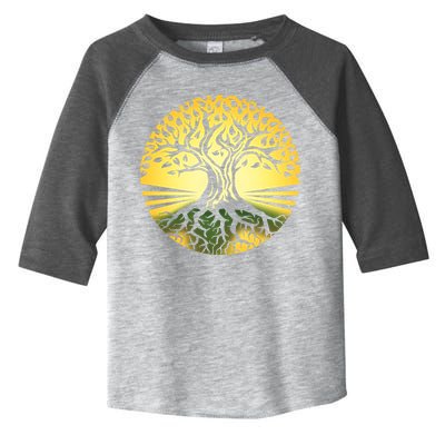 Stylized Druid Tree Toddler Fine Jersey T-Shirt
