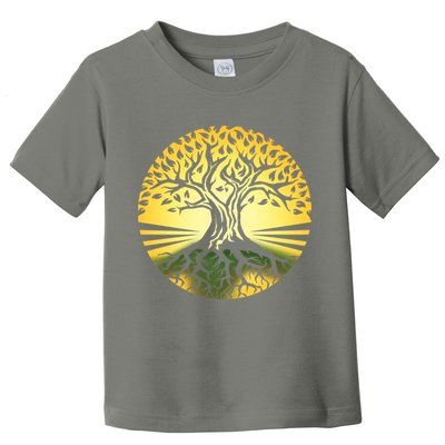 Stylized Druid Tree Toddler T-Shirt