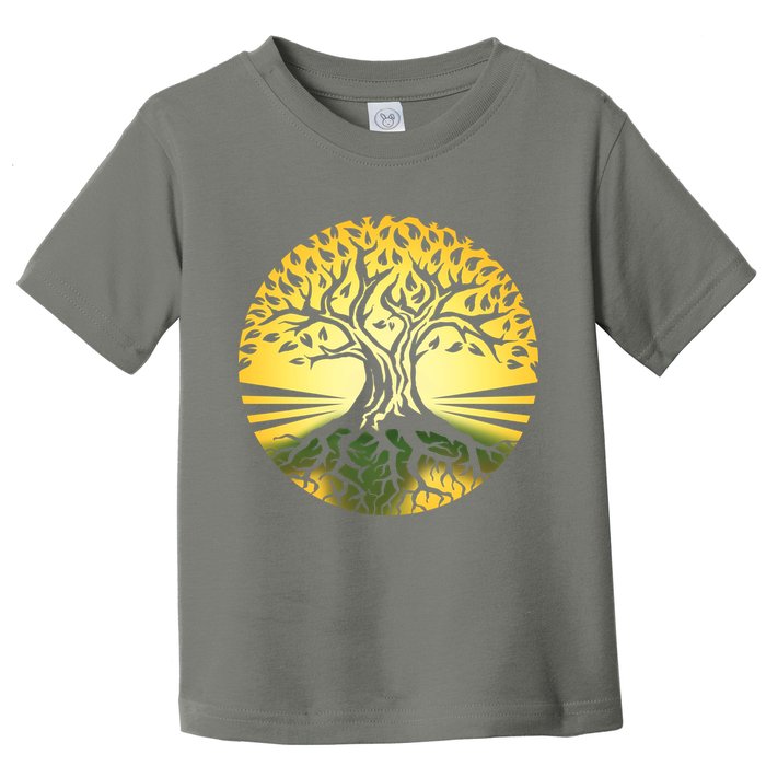 Stylized Druid Tree Toddler T-Shirt