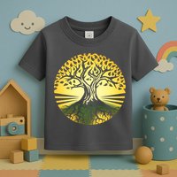 Stylized Druid Tree Toddler T-Shirt